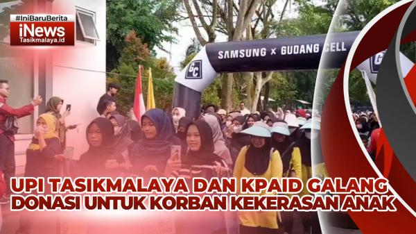 VIDEO: UPI Tasikmalaya dan KPAID Galang Donasi untuk Korban Kekerasan Anak dan Bullying