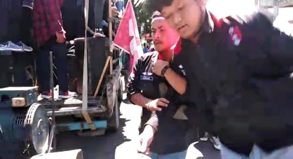 Oknum Polisi Pemukul Mahasiswa Saat Demo Tolak Kenaikan BBM di Aceh Tengah Akan Dilapor ke Kapolri