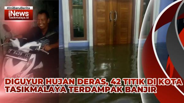 VIDEO: RSUD, Rumah Warga dan Jalan di Tasikmalaya Dikepung Banjir Saat Hujan Deras Melanda