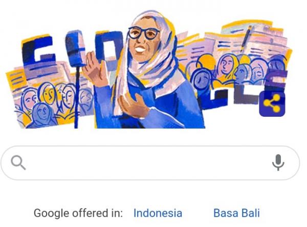 Mengenal Pahlawan Nasional Rasuna Said yang Jadi Google Doodle Hari Ini
