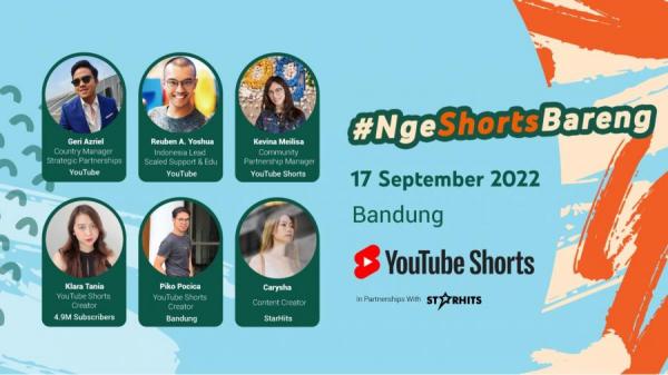 Siap-Siap Jadi Top Konten Kreator Video Pendek, Wajib Banget Ikut #NgeShortsBareng
