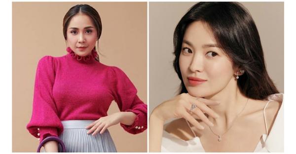 Lagi di Amerika, Nagita Slavina Pamer Satu Hotel dengan Aktris Korea Song Hye Kyo