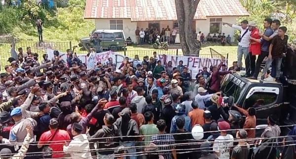 Ratusan Warga Aceh Tengah Kembali Tuntut Ganti Rugi Pembayaran Lahan Proyek PLTA Peusangan