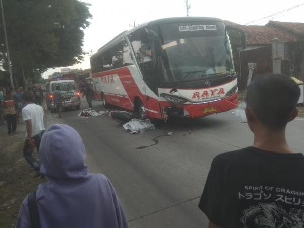 Kecelakaan Maut di Jalan Raya Kalijambe Sragen, Korban Pasutri Tewas  di Tempat