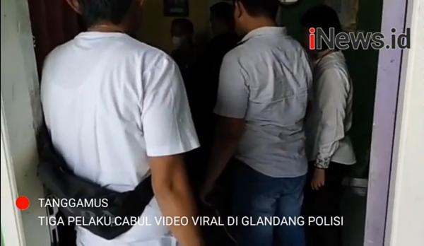 Breaking News,Tiga Pelaku Pencabulan Ditangkap Anggota Satreskrim Polres Tanggamus