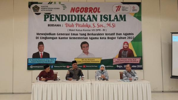 Kemenag Kota Bogor Gelar Ngopi, Komisi VIII DPR RI Beri Komitmen Bantuan Anggaran 8 Madrasah