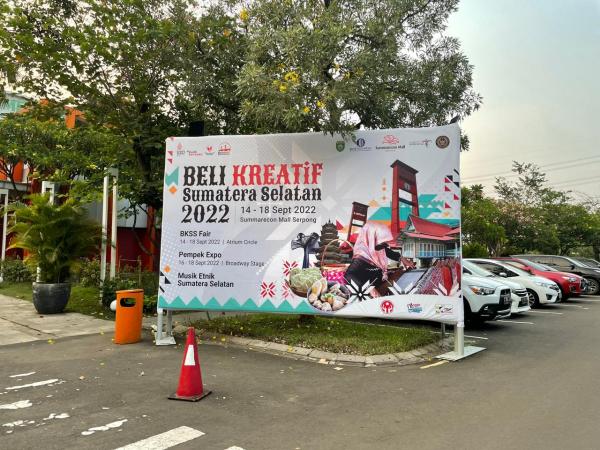 Barang Unik dengan Identitas Sumatera Selatan, Dipamerkan BKSS 2022 di Summarecon Mall Serpong