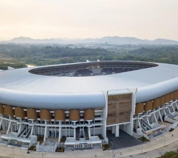 5 Fakta Banten International Stadium, Mulai Ornamen Khas Baduy hingga Rumput Zoysia Matrella
