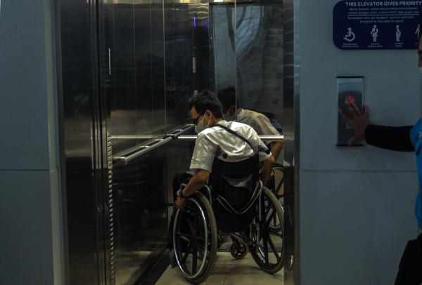 GAUM Cek Langsung Fasilitas dan Layanan Bagi Penyandang Disabilitas di LRT Palembang