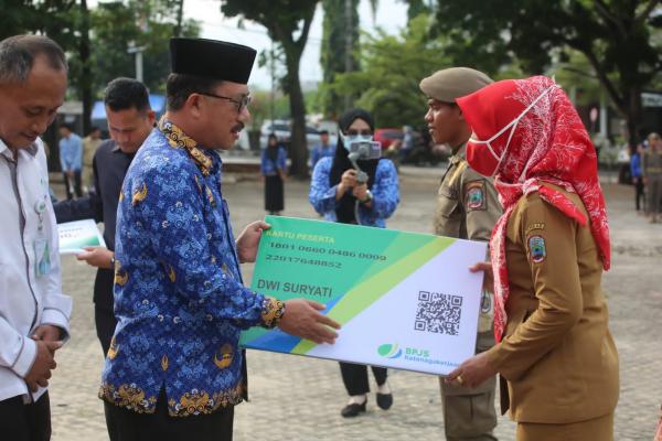 2.551 THLS Lampung Selatan dapat BPJS Ketenagakerjaan