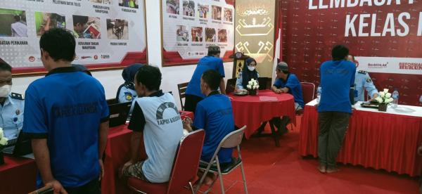 Tim Pembimbing Kemasyarakatan Bapas Kelas II Bandar Lampung Lakukan Litmas 216 WBP Lapas Kaliand
