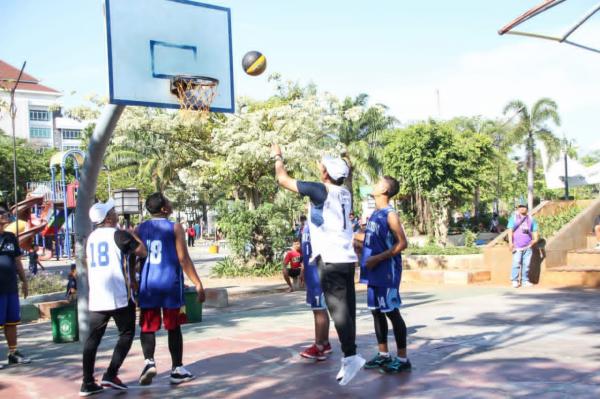 Perbasi  Kenalkan  Bola Basket Dengan  Dribble Basketball