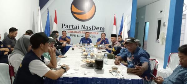 Nasdem Lutim Matangkan Persiapan Jalan Sehat Restorasi di Makassar