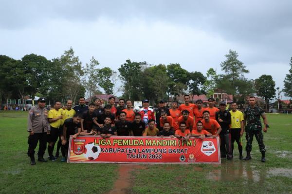 Tim Persada FC Juara Turnamen Liga Piala Mandiri U-23 Lampung Barat