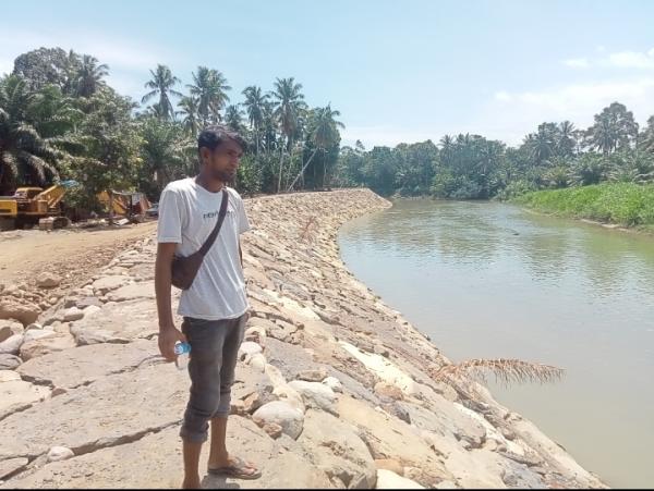 Proyek Pengendalian Banjir Krueng Meureudu Telan Dana Rp11 Miliar, Kini Sudah Rampung di kerjakan