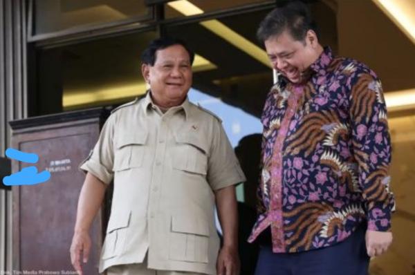 Prabowo-Airlangga Bertemu, Pengamat: Keduanya Mandat Capres
