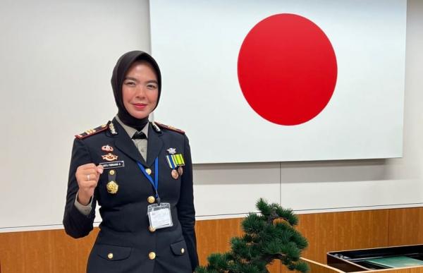 Polwan Aceh AKP Vifa Fibriana Sari Dipanggil Mabes Polri Studi Banding ke Jepang