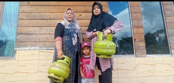 Emak-emak di Aceh Tengah Keluhkan Sulit Dapatkan Gas Elpiji 3 Kg Dipangkalan