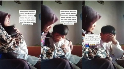 Viral, Video Guru dan Murid Menangis Berpelukan di Cianjur, Ini Penyebabnya