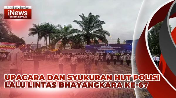 VIDEO: Upacara Peringatan HUT Polisi Lalu LIntas ke 67 Satlantas Polres Tasikmalaya Kota