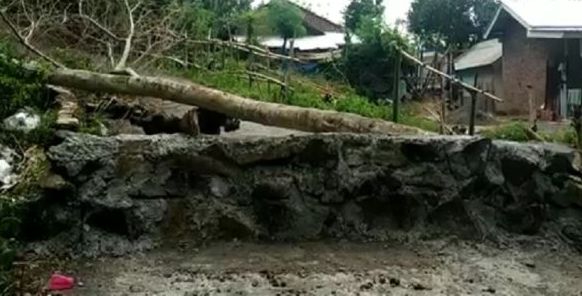 Astaga, Marah Kalah Pilkades, Calon Kades Tembok Akses Jalan Sepanjang 1 Km