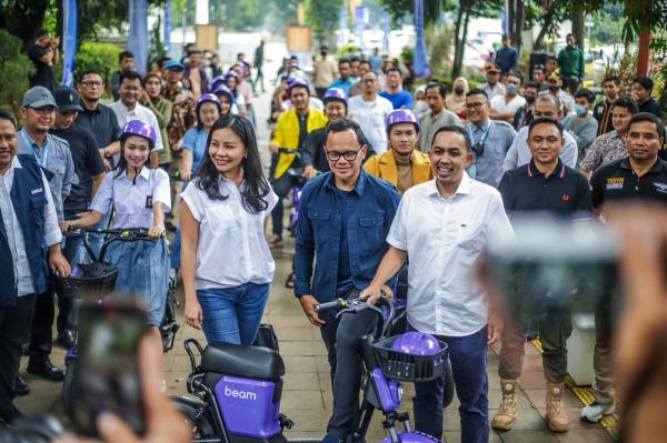 Launching Sepeda Listrik, Pemkot Bogor Memulai Ikhtiar Penggunaan Transportasi Ramah Lingkungan