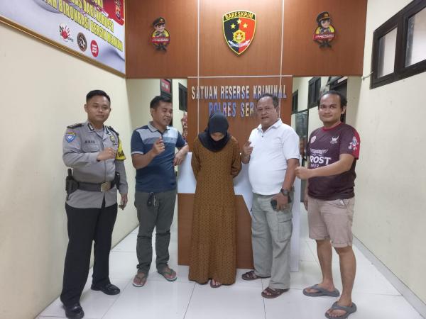 Polisi Tangkap Pelaku Pembuang Jasad Bayi ke Tong Sampah di Kibin Kabupaten Serang