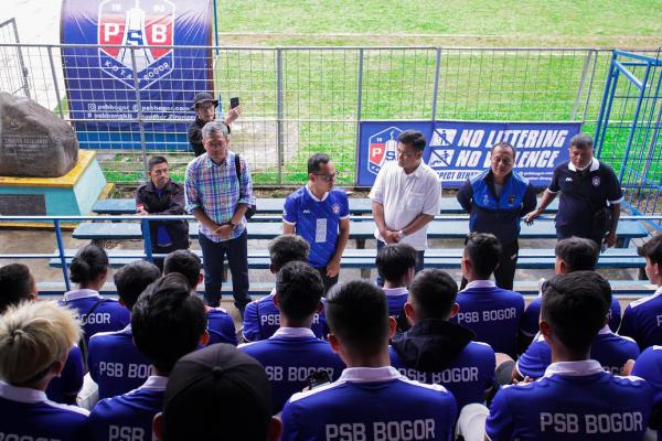 Walikota Bogor Bima Arya Lepas Tim PSB Bertanding di Liga 3 Seri 1 Jawa Barat 2022