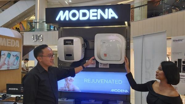 Modena Hadirkan Water Heater Berbasis IoT di Surabaya