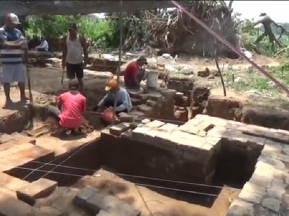 Bangunan Kuno Diperkirakan Sebelum Era Majapahit Ditemukan di Jombang