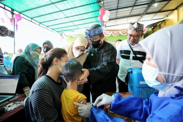 Kota Bandung Kejar Target 95 Persen Imunisasi Anak pada BIAN