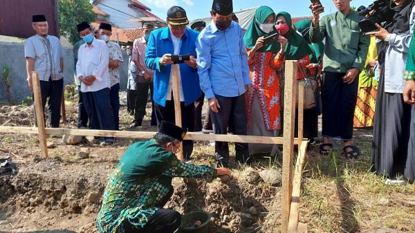 Pembangunan Panti Asuhan Muhammadiyah, MPS PDM Kota Semarang Letakkan Batu Pertama