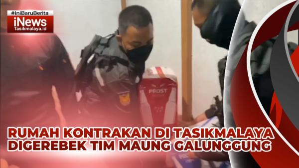 VIDEO: Rumah di Tasikmalaya Digerebek Tim Maung Galunggung, Polisi Temukan Ratusan Botol Miras