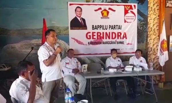 Menangkan Prabowo Presiden, Adrianus Garu Mulai Panaskan Mesin Partai Gerindra
