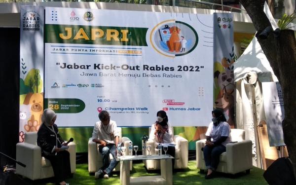 Target Vaksinasi Rabies di Jabar Belum Tercapai