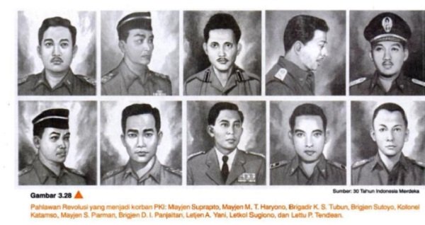 Inilah Profil dan Riwayat 7 Pahlawan Revolusi Korban G30S PKI 1965, Simak Kisah Mereka