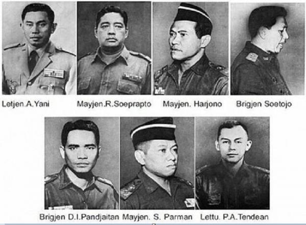 Sejarah dan Kronologi G30S PKI : 7 Jenderal Dibuang ke Lubang Buaya. AH Nasution Berhasil Kabur