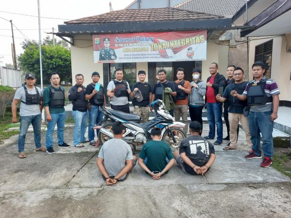 Modus Pura pura Pinjam HP Lalu Kabur, 3 Warga Natar Diringkus Polisi 