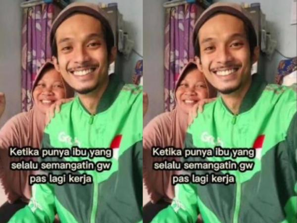 Video Viral Kedekatan Driver Ojol dengan Ibunya Mengundang Komentar Netizen