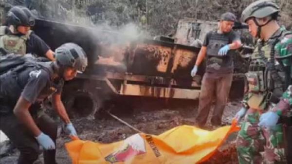 KKB Biadab! Para Pekerja Jalan Dibantai, Mayat Dibakar, Satu Perempuan Diculik