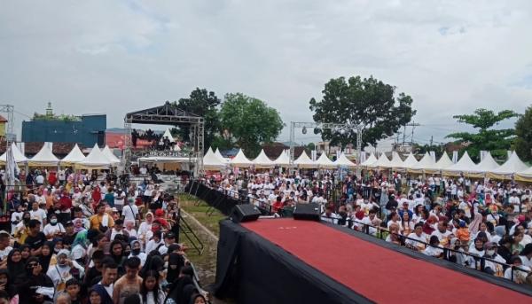 Hadirkan Puluhan Doorprize, Ganjar Pranowo Festival #3 di Lampung Berlangsung Meriah