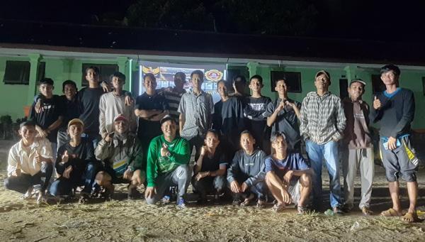 Pemuda Desa Katis Gelar Nobar Film G30S PKI, Mengingatkan Pentingnya Pancasila