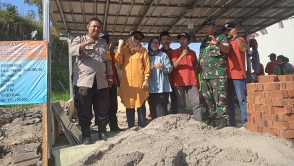 Pokmas Kelurahan Bagendung Gelar Musyawarah Pra Kontruksi dan Peletakan Batu Pertama 2 Unit Posyandu