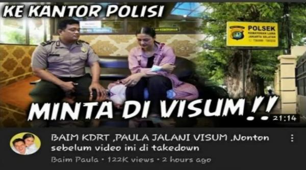 Baim Wong Sudah Minta Maaf, Polisi Tetap Proses Laporan Prank KDRT