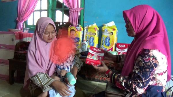 Kemensos RI Berikan Bantuan untuk Balita Penderita Penyakit Hidrosefalus di Lampung Utara