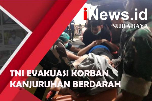 Video TNI Evakuasi Korban Kanjuruan Berdarah