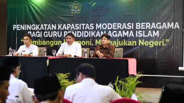 Kemenag RI Ingatkan Petingnya Pemahaman Moderasi Beragama Bagi Guru PAI