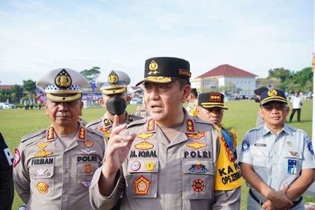 Operasi Zebra, Kapolda Riau Ingatkan Anggota Jangan Arogan