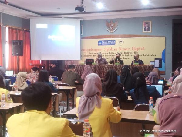 Balai Bahasa Jawa Tengah Gandeng Udinus Kembangkan Aplikasi Kamus Budaya Jawa