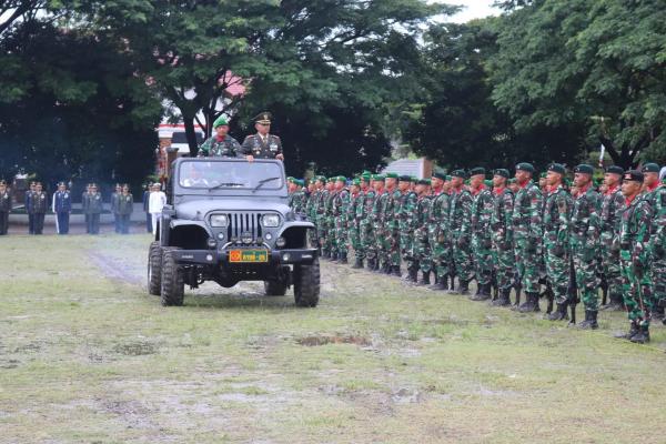 Momen Puncak Dirgahayu TNI Ke-77 di Korem 011 Lilawangsa Hikmat